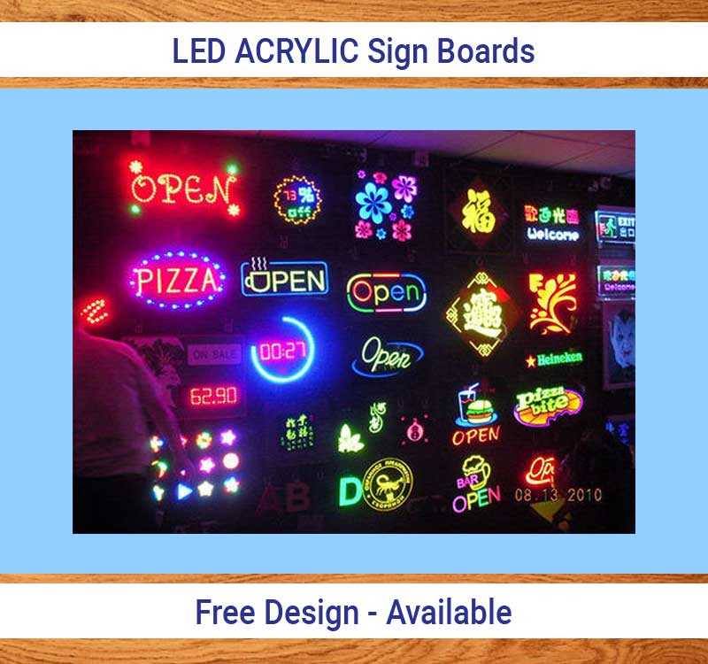 LED Acrylic Board