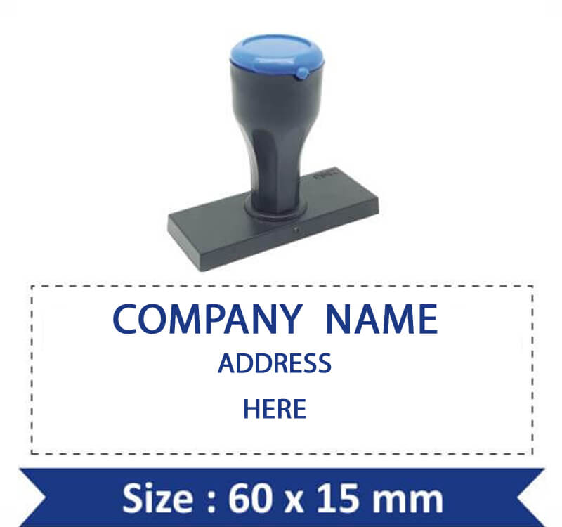 Address Seal Rubber Stamp