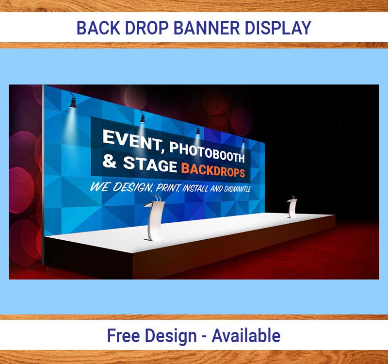 Backdrop Banner