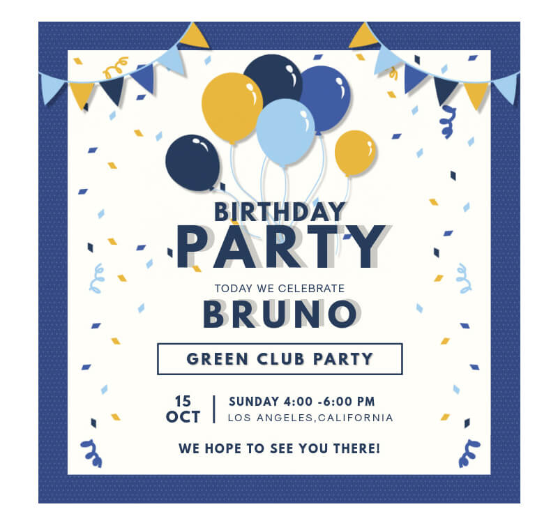 Birthday Invitation