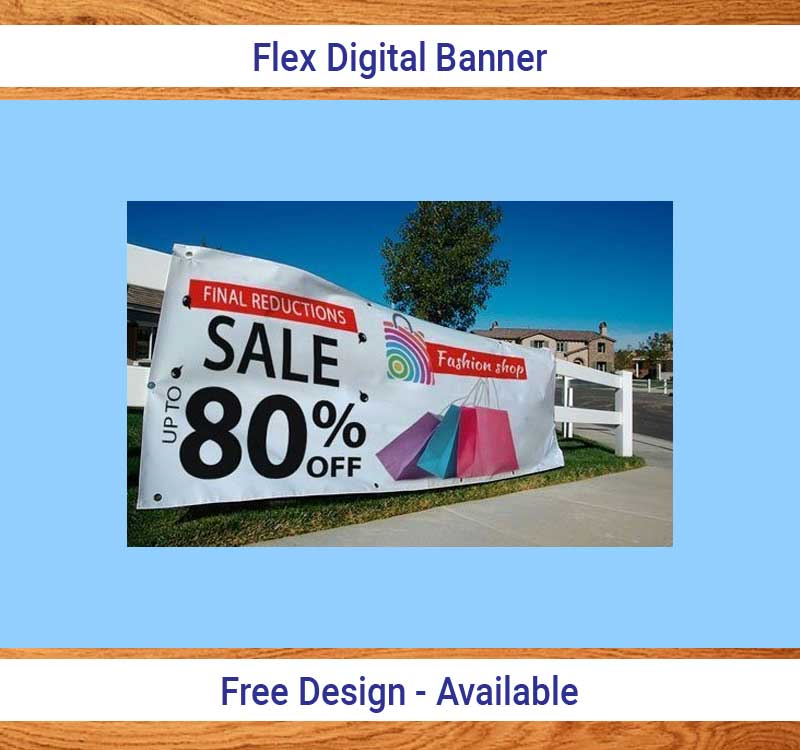 Flex Banner  Miracle Prints